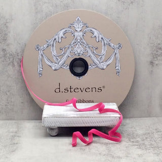 Hot Pink Voss Velvet Ribbon, 3/8" X 50YD