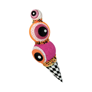 Halloween "Eyes"Cream Ornament