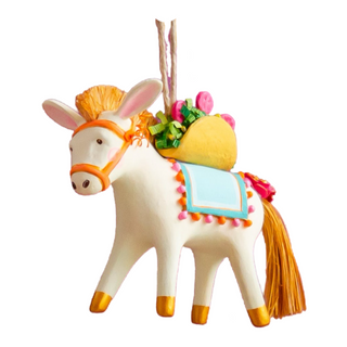 "Busby" The Burro Ornament by Glitterville