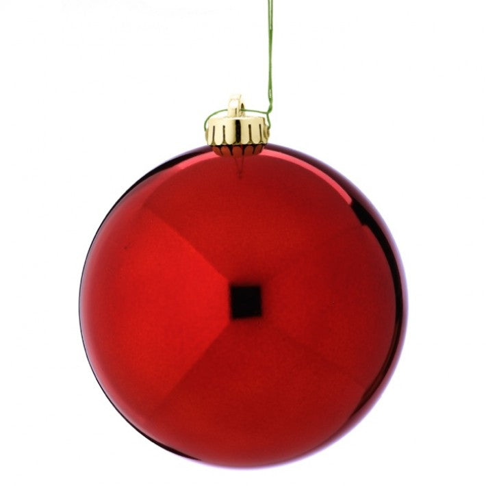 Red/Gold Multi Shape Ball Boxed Orn main image 0