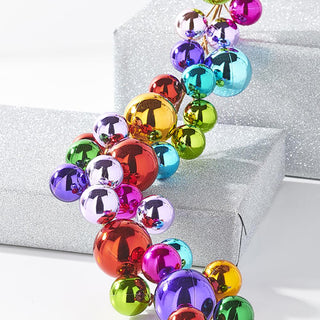 Merry and Bright Ball Garland, 4'