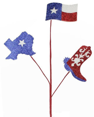 Glitter Texas Boot Pick