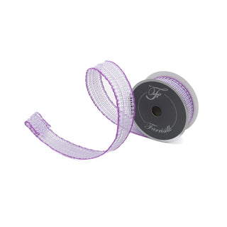 Lavender Vibrant Weave Ribbon, 1.5" X 10YD