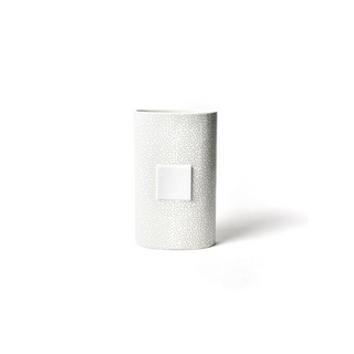 Stone Small Dot Big Oval Vase by Happy Everything!