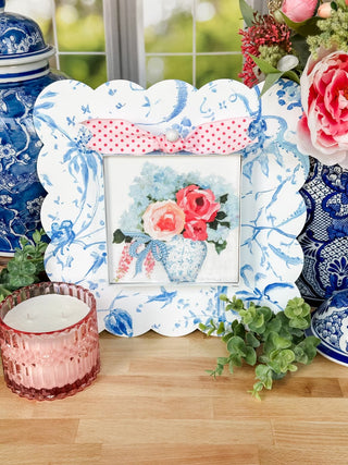 Ginger Jar of Flowers Mini Gallery Art