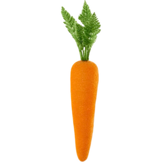 Flocked Orange Carrot