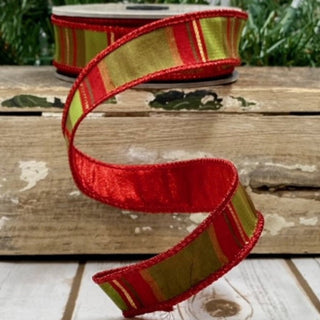 Taffeta Michigan Ave Plaid Ribbon, 1" X 10YD