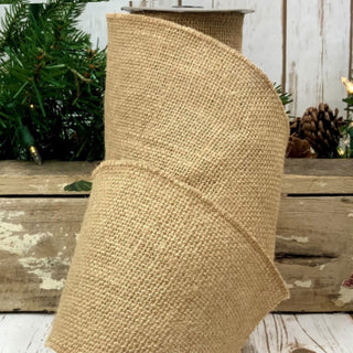 Classic Burlap Ribbon, 2.5" X 10YD