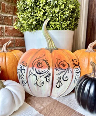 Black Scroll Pumpkin