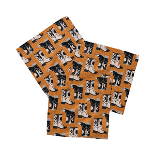 Cowboy Boots Dishcloth Set