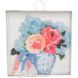 Ginger Jar of Flowers Mini Gallery Art