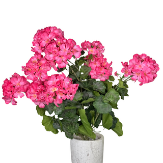 Bold Pink Geranium Spray