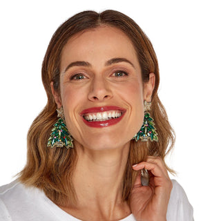 Holiday Themed Statement Earring