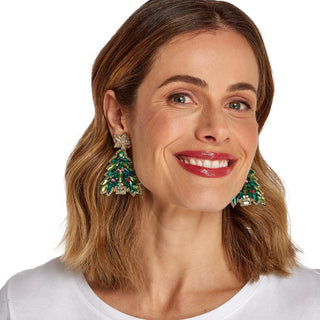 Holiday Themed Statement Earring