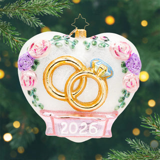 2026 Everlasting Love by Christopher Radko