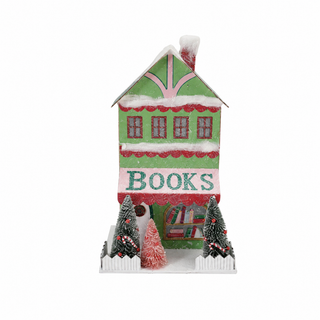 Christmas Village Store with LED Light