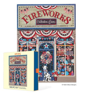 Flags & Fireworks Puzzle