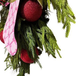 Sugarplum Stockings Teardrop