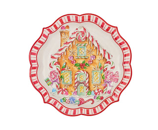 Gingerbread by Rosanne Beck Fancy Paper Dinner Plates