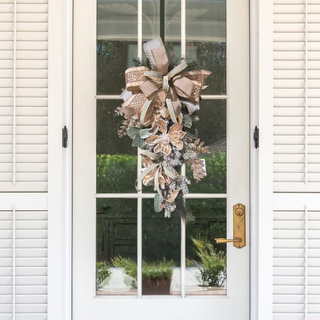 Frosted Elegance Teardrop