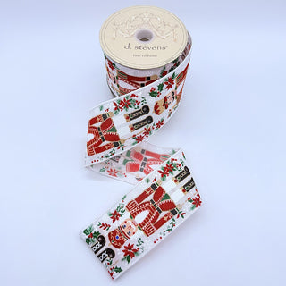 Traditional Nutcracker Ribbon, 2.5” x 10YD