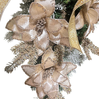 Champagne Wishes Golden Teardrop