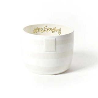 White Stripe Mini Bowl by Happy Everything!