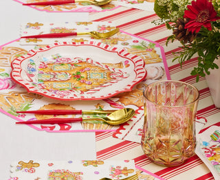 Gingerbread by Rosanne Beck Fancy Paper Dinner Plates