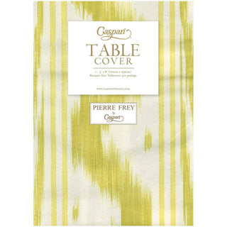 Paper Linen Table Cover, Yellow Toile De Nantes