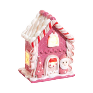 Lighted Gingerbread House Ornament