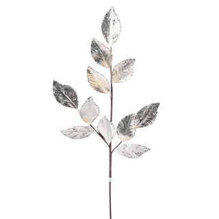 Champagne Metallic Leaf Spray