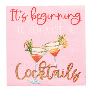 Christmas Cocktail Napkins