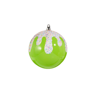 Frosted with Sprinkles Ball Ornament, 10"