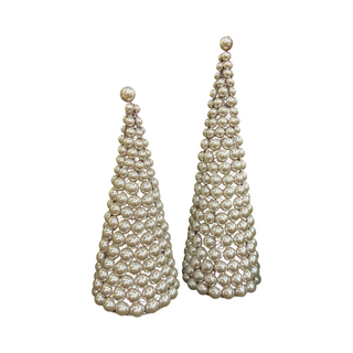 Pearl Cone Tree Set