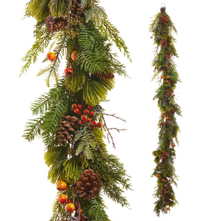 Berry and Pod Garland, 6'