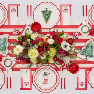 Merry & Bright Paper Dinner Plate