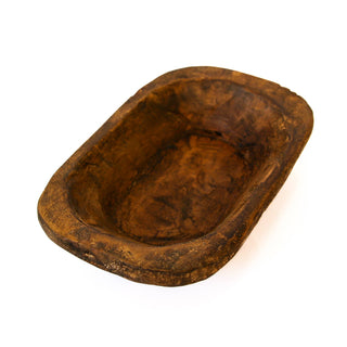 Petite Wood Dough Bowl