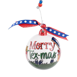 Merry Tex-Mas Longhorn Ornament