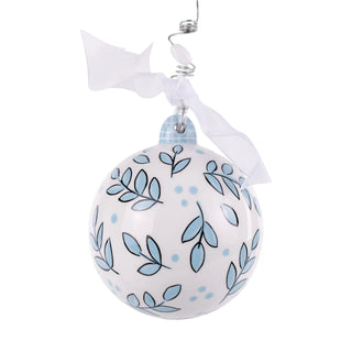 Blue Bowtie 1st Christmas Ornament