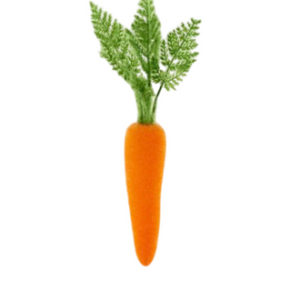 Flocked Orange Carrot
