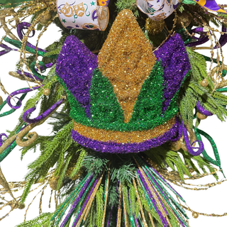 CUSTOM MARDI GRAS TEARDROP