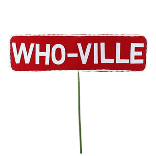 Who-ville Sign