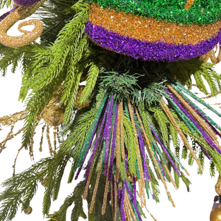 CUSTOM MARDI GRAS TEARDROP