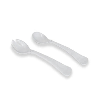 VIDA Havana Lg Salad Servers (White)