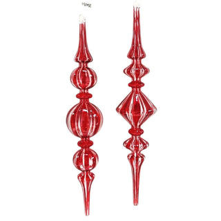 Red Finial Ornament
