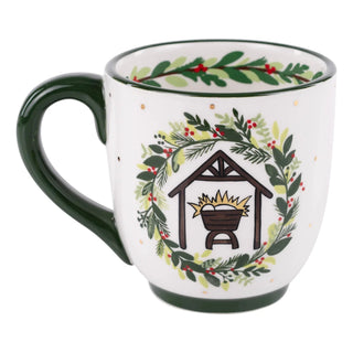 Oh Come Let Us Adore Him Mug