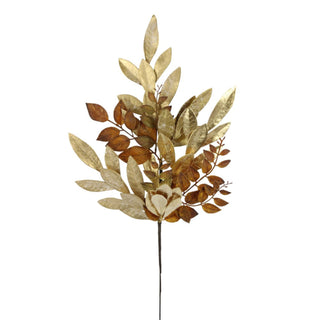 Gold Bay Leaf Spray