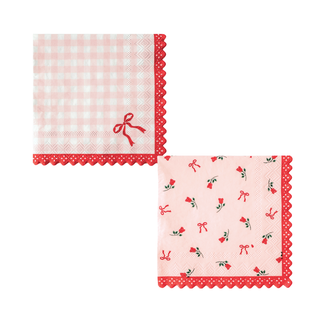 Valentine's Day Cocktail Napkin Set