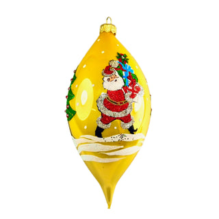 Santa Spree Ornament