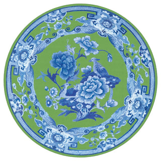 Green and Blue Floral Placemat Set